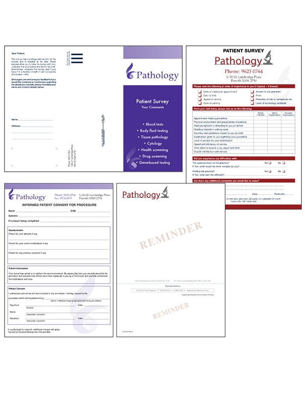 Pathalogy Referral Forms